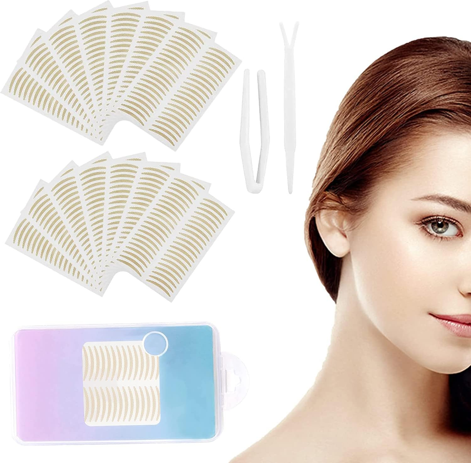 Invisible Eyelid Tape Eyelid Lifter Strips 800 PCS 400 Pairs Self