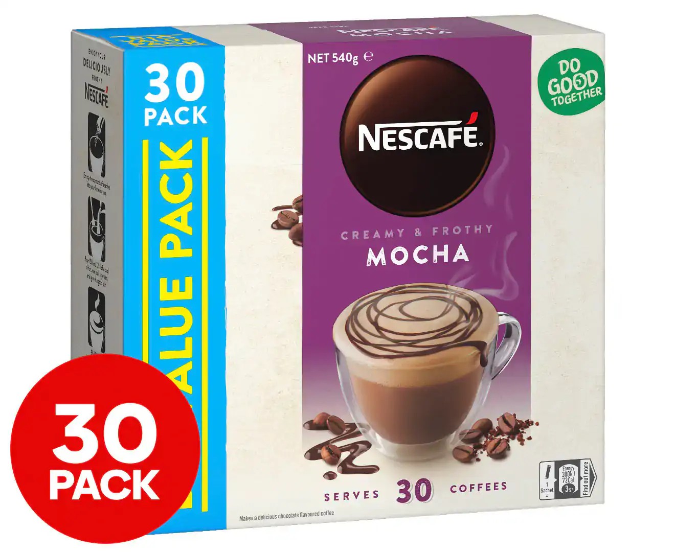 Nescaf Instant Coffee Sachets Mocha Pk Emega Australia