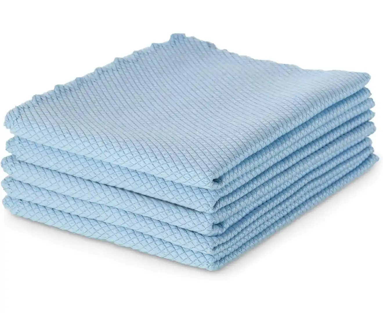 5 Pack Glass Cleaning Cloths,Fish Scale Cleaning Rags | eMEGA Australia