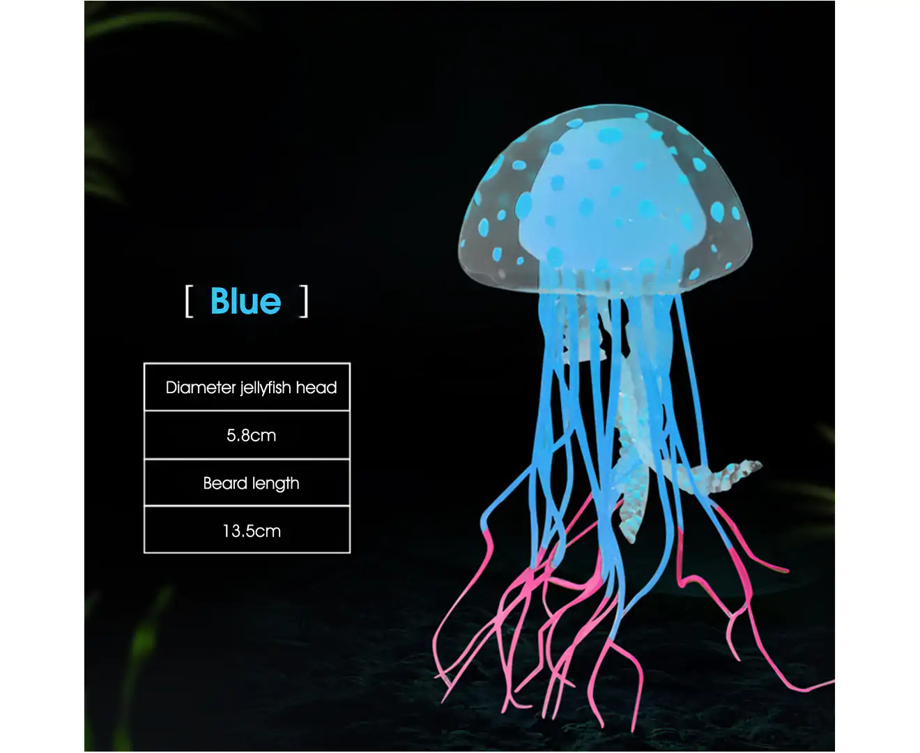 Artificial Jellyfish Sucker Safety Clear and Translucent Realistic ...