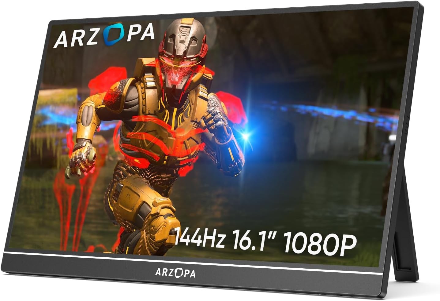 ARZOPA 16.1'' 144Hz Portable Gaming Monitor, 100% Srgb 1080P FHD ...