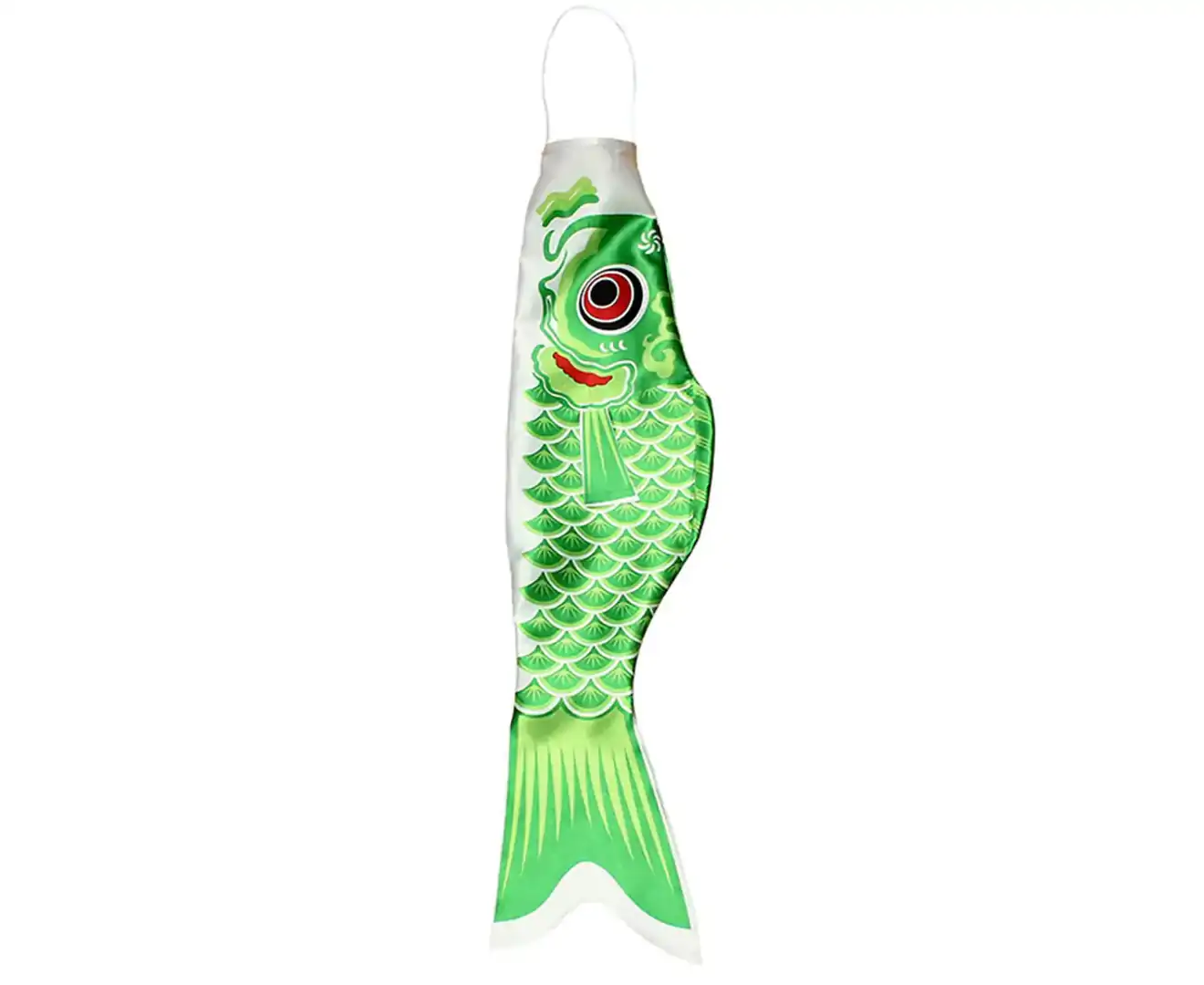 Carp Windsock Weather-Resistant Cartoon Satin Dragon Boat Carp Windsock ...