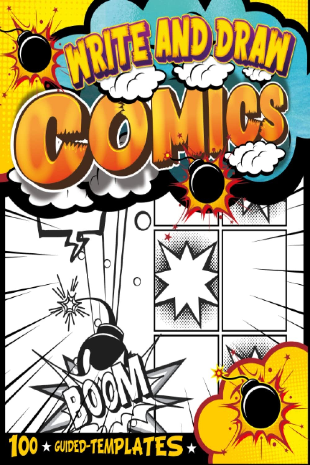 Comic Sketch Templates: Fill in the Blanks with Your Own Story, Words ...