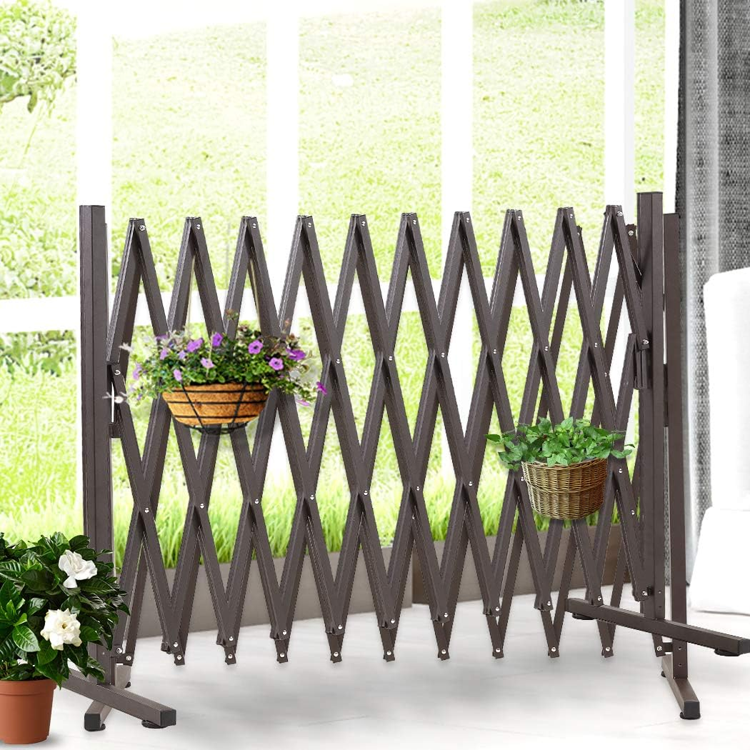 Expandable Barrier Gate Freestanding Dog Barriers Baby Gates Doorway ...