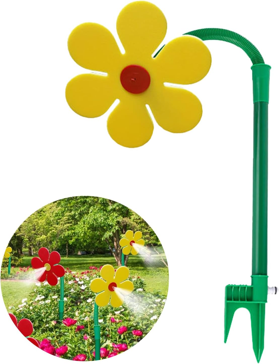 Garden Sprinkler, Daisy Sprinkler, Dancing Flower Sprinklers, Dancing ...