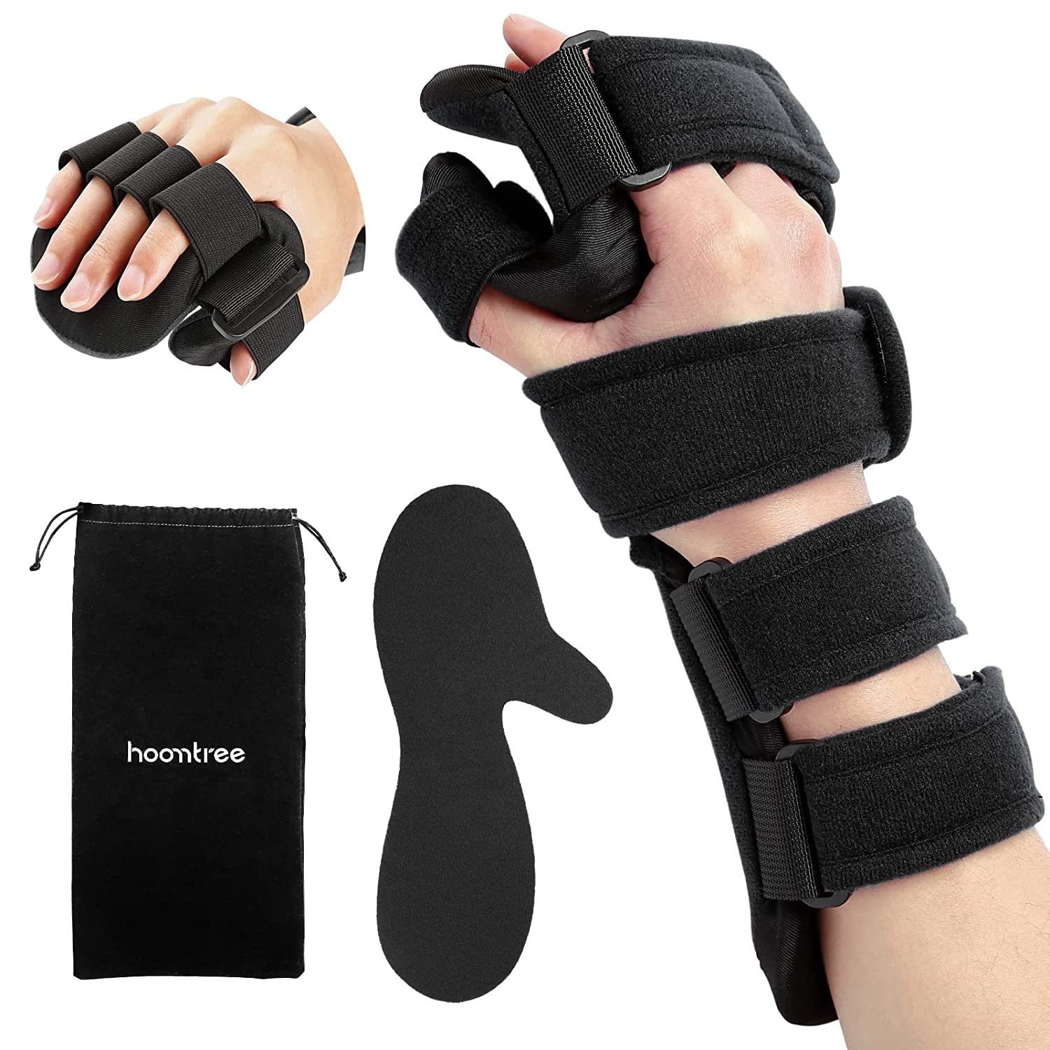 Hoomtree Rightandleft Resting Hand Splint Stroke Resting Hand Splint With Finger Separator