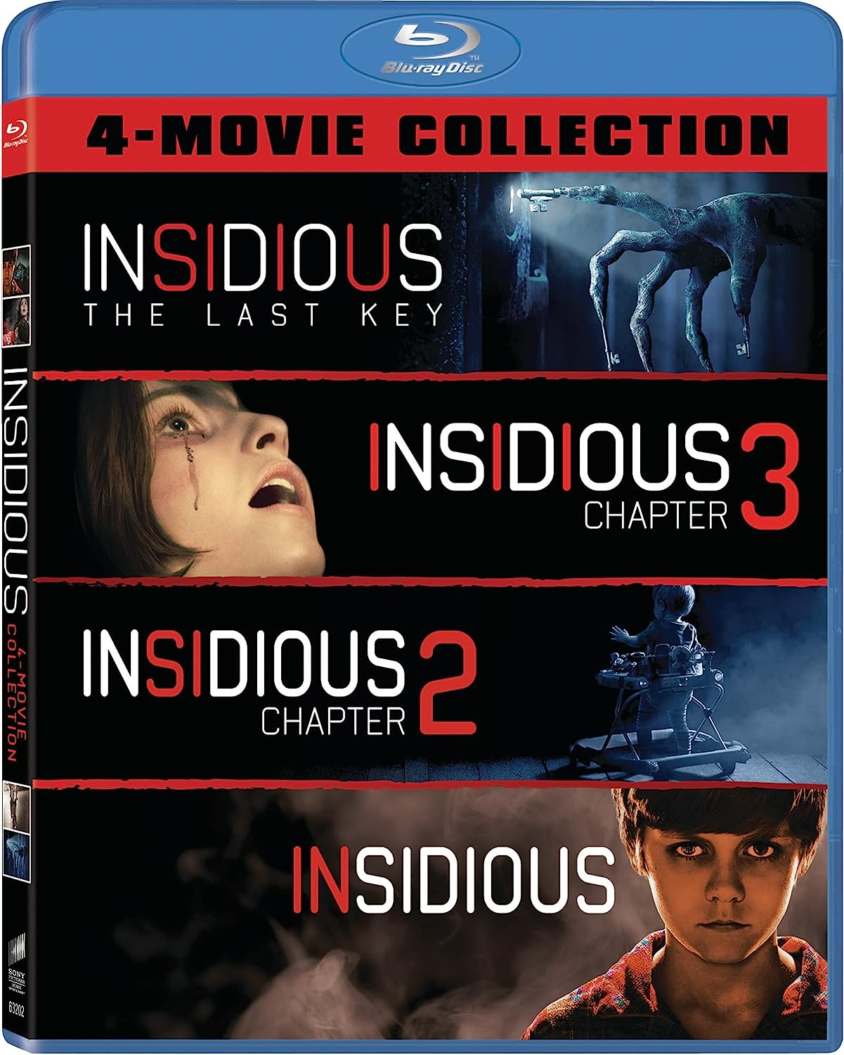 Insidious Movie Collection Blu Ray Emega Australia