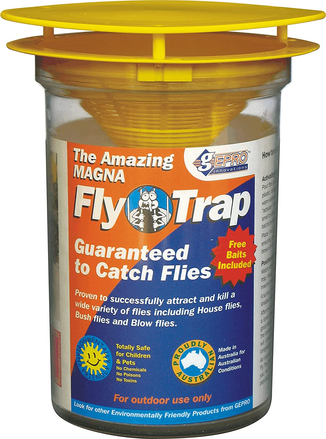 MAGNA Outdoor Jumbo Fly Trap - Australia'S Best Value Big Fly Trap ...