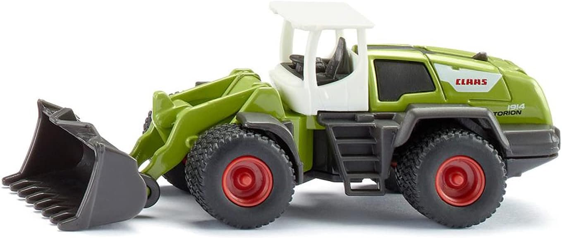 Siku 1524 Claas Torion 1914 Wheel Loader, 1:87 Scale, Green/White ...