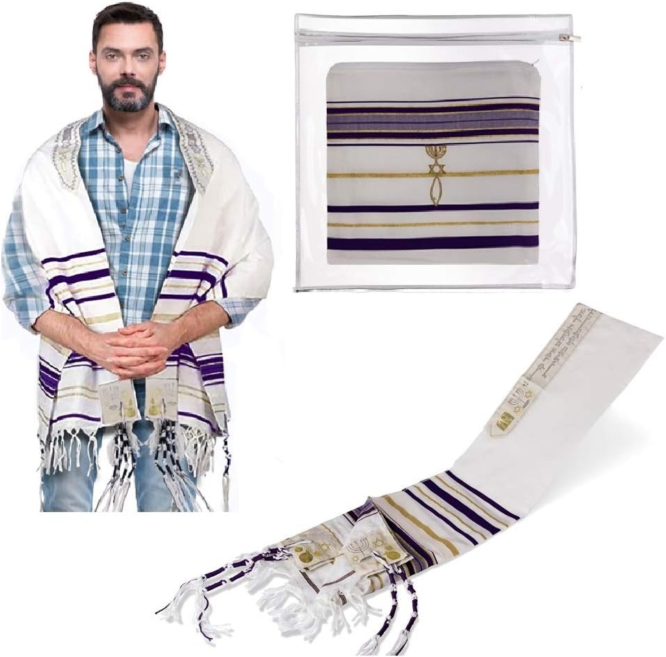 Talit Prayer Shawl 72 X 22 Inch Messianic Tallit For Christian Jewish Prayer Emega Australia 2998