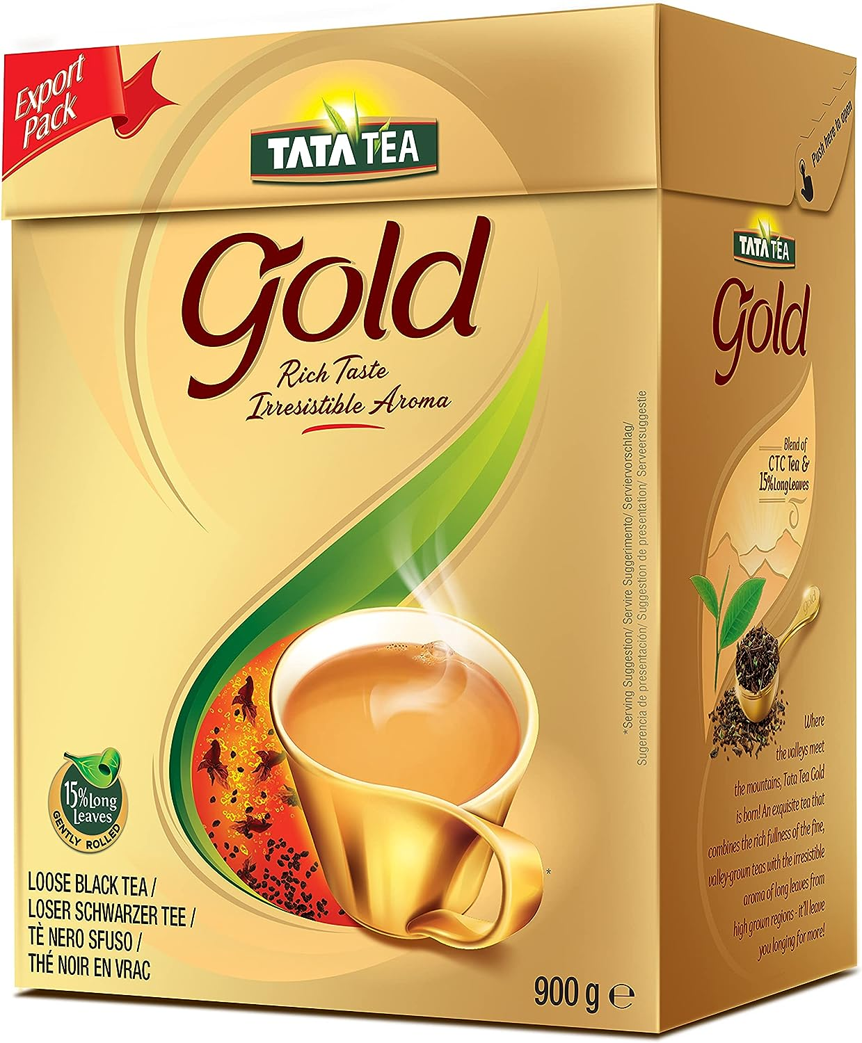 Tata Tea Gold Loose Black Tea 900 G | eMEGA Australia