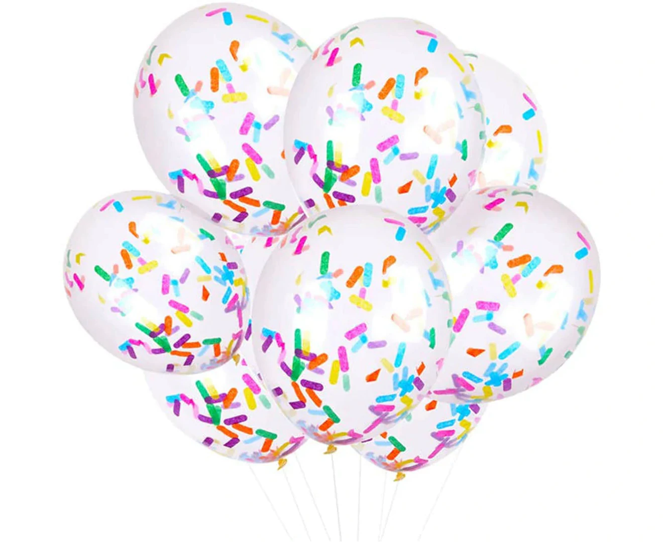 Toscano 12 Inch Party Balloon Birthday Balloons Sprinkles Confetti ...