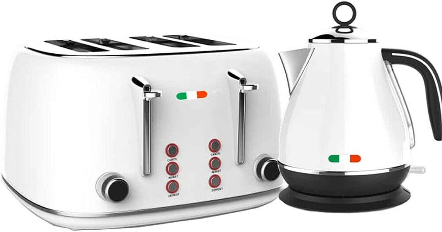 Vintage Electric Kettle and Toaster SET Combo Deal Stainless Steel ...