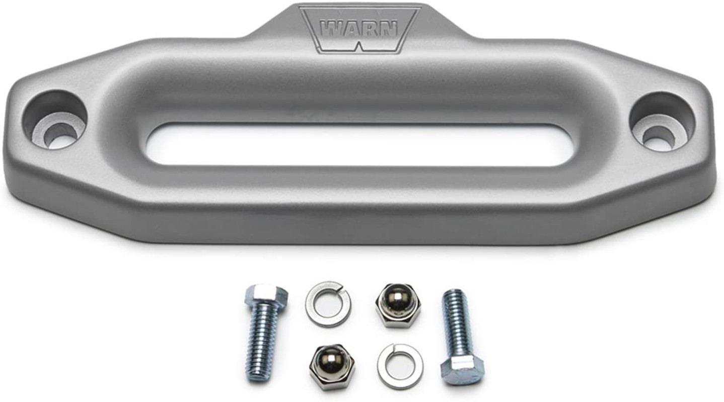 WARN 87914 Hawse Style Winch Fairlead, Polished Aluminum | eMEGA Australia