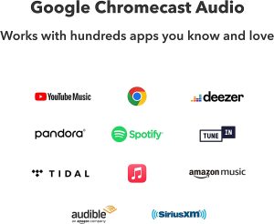 Wiim Pro Airplay 2 Receiver, Chromecast Audio, Wifi Multiroom Streamer, Works with Alexa, Siri and Google Assistant, Stream Hi-Res Audio from Spotify, Amazon Music, TIDAL and More