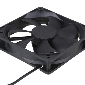 BQLZR PC Fan 120Mm Silent USB Fan Black DC 5V 12025 USB Power Ball Bearing Computer Case Cooling Fan 2400RPM Compatible with Computer/Tv Box