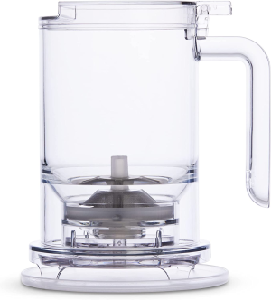 T2 Teamaker with Tea Infuser and Bpa-Free Plastic, Loose Leaf Tea Maker, Clear, 500Ml