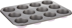 Wiltshire Two Toned 12 Cup Muffin Pan, Pink