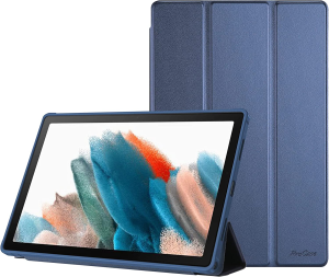 Procase Galaxy Tab A8 Case 10.5 Inch 2022, Trifold Lightweight Protective Smart Cover with Translucent Back for 10.5” Galaxy Tab A8 SM-X200 X205 X207 –Navy