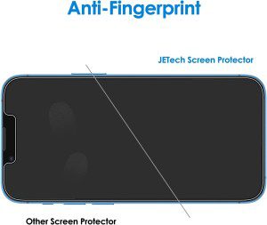 Jetech Privacy Screen Protector for Iphone 13/13 Pro 6.1-Inch, anti Spy Tempered Glass Film, 2-Pack