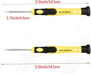 Cellphone Repair Tool Kit for Iphone 4, 5, 5S, 5C, 6, 6S, 7, 8, 8 Plus, Ipad, Ipod, Samsung Galaxy, Note/Precision Screwdriver Opening Pry Tools Fix Iphone Screen, Battery by NIDAYE