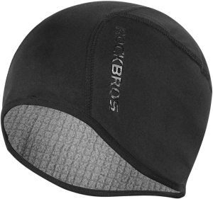 ROCKBROS Men’S Winter Cycling Skull Cap Helmet Liner Windproof Warm Fleece Thermal Hat