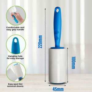 Yotsuba Lint Roller, Sticky Roller Value Set with 2 Roller and 360 Sheets for Pet Hair Removal, Remover Brush for Sofa, Bed, Carpet and More