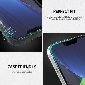 [2 Pack] ZUSLAB Anti-Blue Light Screen Protector for Iphone 14 / Iphone 13 Pro/Iphone 13 Eye Protection Tempered Glass Film for Apple