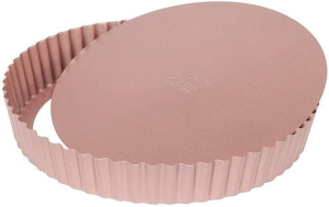 Wiltshire Rose Gold Quiche and Tart Pan, 24 Cm Diameter