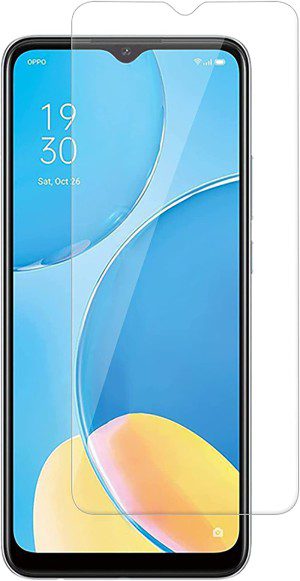 [2 Pack] MEZON Tempered Glass for OPPO A16S – 9H HD Crystal Clear Premium Screen Protector – Case Friendly, Shock Absorption (OPPO A16S, 9H HD)