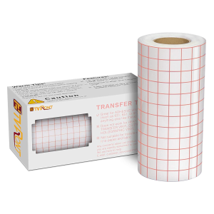 Transfer Paper Tape Roll 6″ X 50 Feet for Self Adhesive Permanent Vinyl for Signs Stickers Decals Walls Doors & Windows