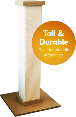 Smartcat 3832 Ultimate Scratching Post, 81Cm Height, Beige