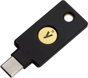 Yubico – Yubikey 5C NFC – Two Factor Authentication USB and NFC Security Key, Fits USB-C Ports and Works with Supported NFC Mobile Devices – Protect Your Online Accounts with More than a Password