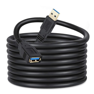 ZEQKULW USB 3.0 Extension Cable 6M/20Ft USB3.0 Type a Male to Female Extender Cable USB 3.0 Cord Compatible for with USB Keyboard Mouse Extender Cable(6M)