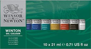 Winsor & Newton Winton Oil Color 10-Tube Set, 37Ml