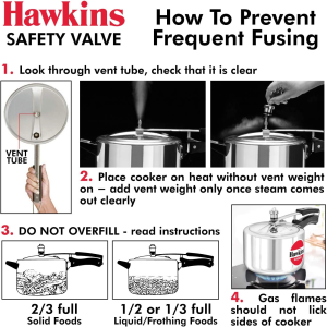 Hawkins B1010 3 Piece Pressure Cooker Safety Valve – B1010-3Pcset