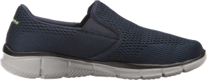 Skechers Men’S Equalizer Double Play Slip-On Loafer, Navy, 6.5 Wide