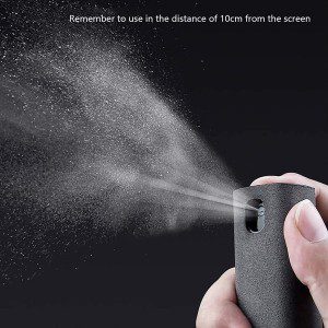 YQ up Touchscreen Mist Cleaner, Screen Cleaner Spray, Sterilization Disinfection Cleansing, Screen Cleaner for You Ipad, Laptop, Macbook Pro, Cell Phone, Iphone Smartphones, Versatile Cleaners (Blue) (Black)