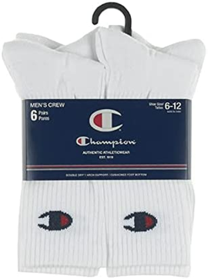 Champion Mens Double Dry Moisture Wicking Champion Logo