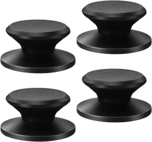 4 Pcs Pot Lid Knobs,Sonku Universal Kitchen Cookware Lid Replacement Holding Handle Knobs Used for Casserole Kettle Cover Glass Saucepan Lid Pot