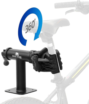 Bikehand Bike Repair Stand – Home Bench Mount Bicycle Mechanics Workstand – for Mountain Bikes and Road Bikes Maintenance