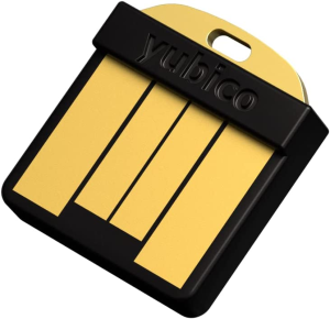 Yubico – Yubikey 5 NFC – Two Factor Authentication USB and NFC Security Key, Fits USB-A Ports and Works with Supported NFC Mobile Devices – Protect Your Online Accounts with More than a Password