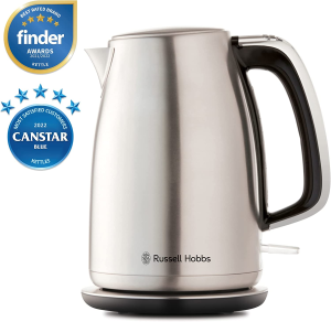 Russell Hobbs RHK82BRU Carlton Kettle, Easy to Clean, 1.7 L Capacity, Stainless Steel