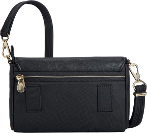 Travelon Addison-Anti-Theft-Convertible Crossbody/Belt Bag-Gray