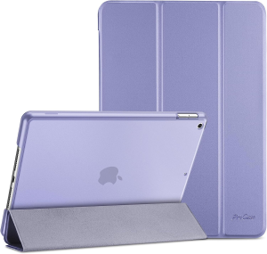 Procase Ipad 10.2 Case 9Th Gen 2021/ Ipad 8Th Gen 2020/ 7Th Gen 2019, Slim Stand Hard Back Shell Protective Smart Cover Case for 10.2 Inch Ipad 9/8/7 -Navy