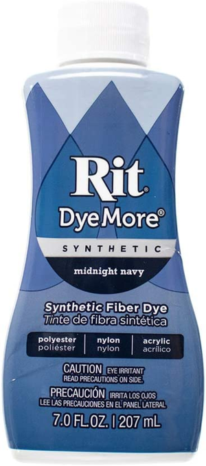 Synthetic Rit Dye More Liquid Fabric Dye – Wide Selection of Colors – 7 Ounces – Frost Gray