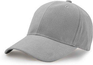 Ultrakey Suede Baseball Cap, Unisex Suede Leather Adjustable Plain Hat Baseball Cap