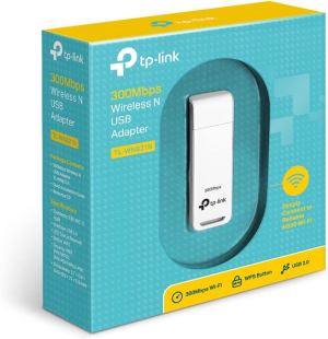 Tp-Link Wireless N300 USB Adapter, Support Windows/Linux/Mac OS (TL-WN821N) AU Version