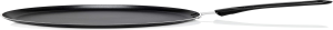 Stanley Rogers 42316 Crepe Pan 25 Cm, Induction Compatible Cookware, Non Stick Coated Crepes Pan, Pancackes and Omlettes Griddle with Handle (Colour: Black)