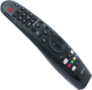 Replacement AN-MR20GA AKB75855501 IR Remote Control for LG Smart TV Also Compatible with AN-MR19BA 49NANO81ANA 55NANO81ANA 65NANO81ANA 49NANO81UNA 55NANO91ANA 65NANO91ANA 75NANO91ANA 86NANO91ANA